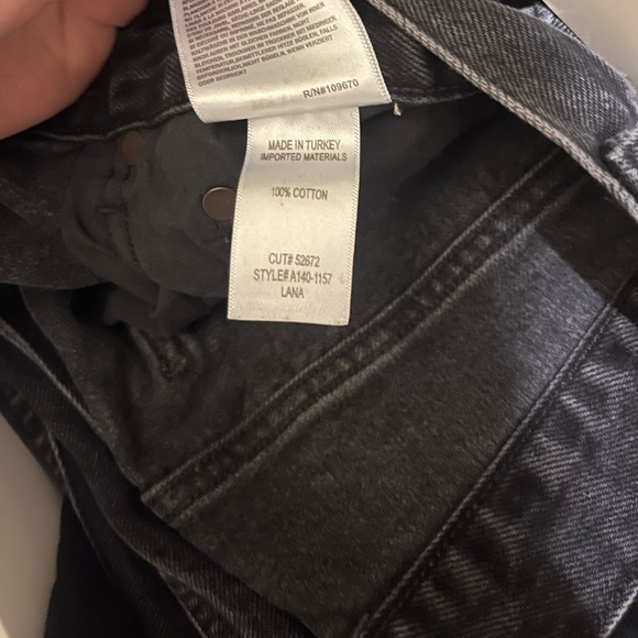 AGOLDE Lana mid-rise straight leg jean - Picture 5 of 5